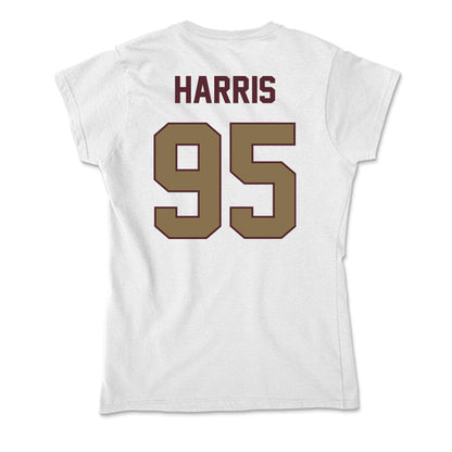 Texas State - NCAA Football : Jaylen Harris - Soft Style Women’s T-Shirt-1