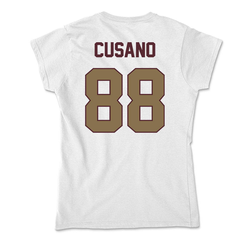 Texas State - NCAA Football : Tucker Cusano - Soft Style Women’s T-Shirt-1