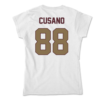 Texas State - NCAA Football : Tucker Cusano - Soft Style Women’s T-Shirt-1