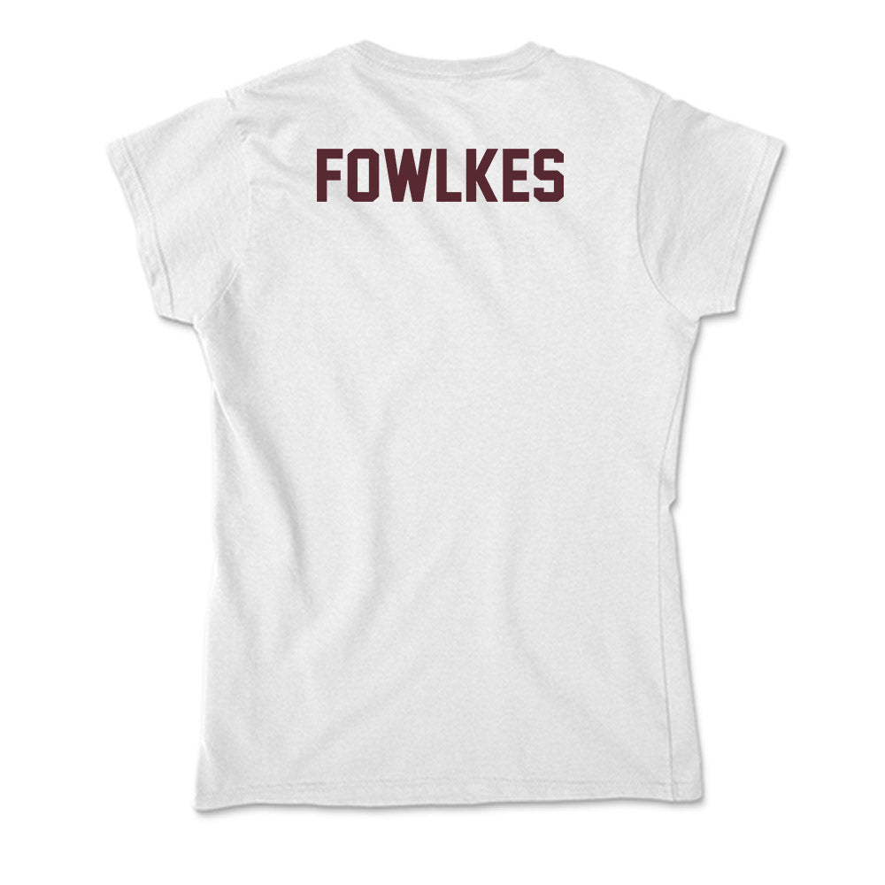 Texas State - NCAA Women's Golf : London Fowlkes - Soft Style Women’s T-Shirt-1