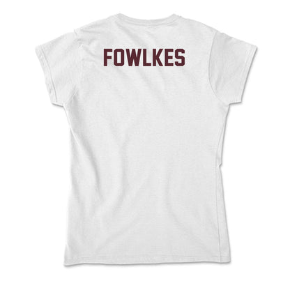 Texas State - NCAA Women's Golf : London Fowlkes - Soft Style Women’s T-Shirt-1