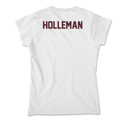 Texas State - NCAA Women's Track & Field : Kaurie Holleman - Soft Style Women’s T-Shirt-1