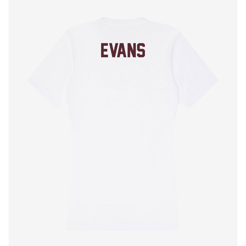Texas State - NCAA Women's Track & Field : Kerrah Evans - Women's V-Neck T-Shirt-1