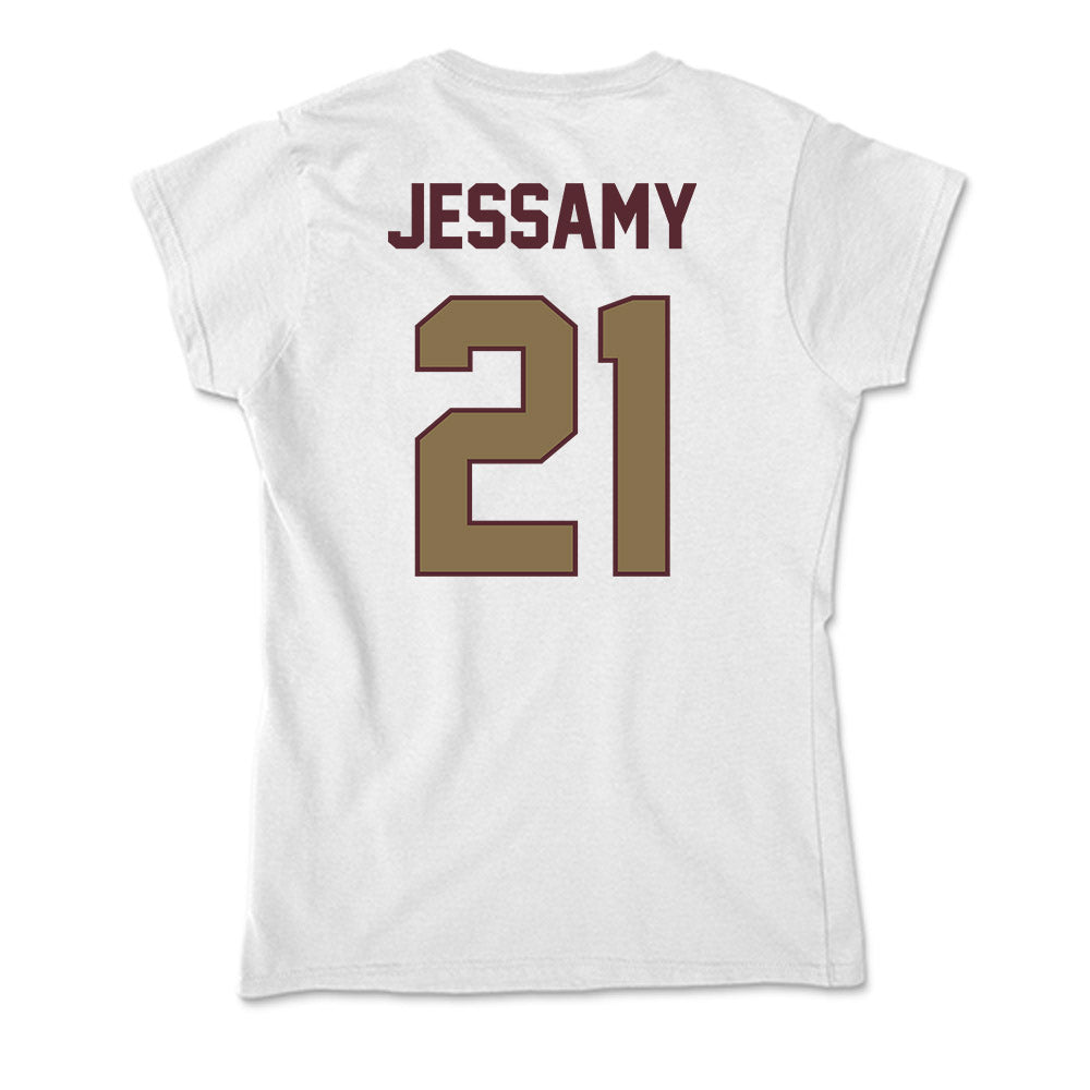 Texas State - NCAA Men's Basketball : Ronald Jessamy - Soft Style Women’s T-Shirt-1