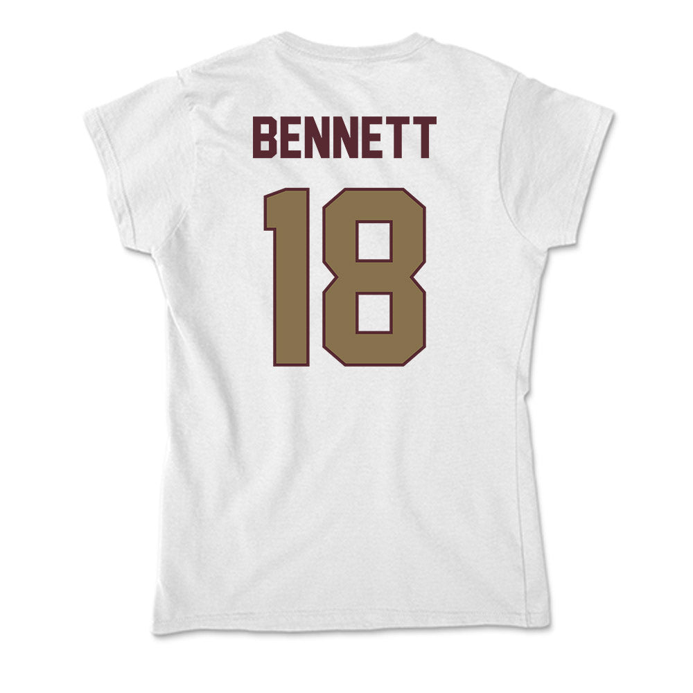 Texas State - NCAA Women's Volleyball : India Bennett - Soft Style Women’s T-Shirt-1
