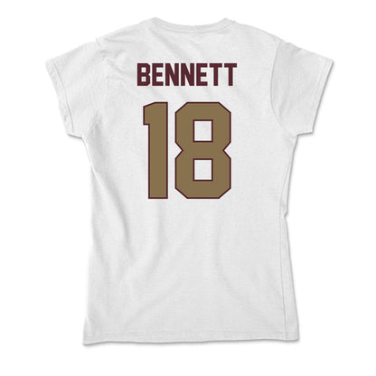 Texas State - NCAA Women's Volleyball : India Bennett - Soft Style Women’s T-Shirt-1