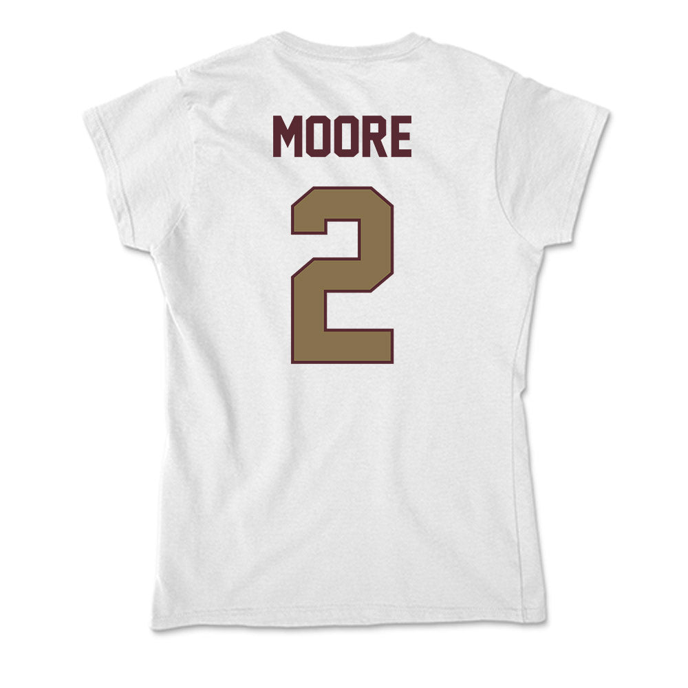 Texas State - NCAA Football : Trez Moore - Soft Style Women’s T-Shirt-1