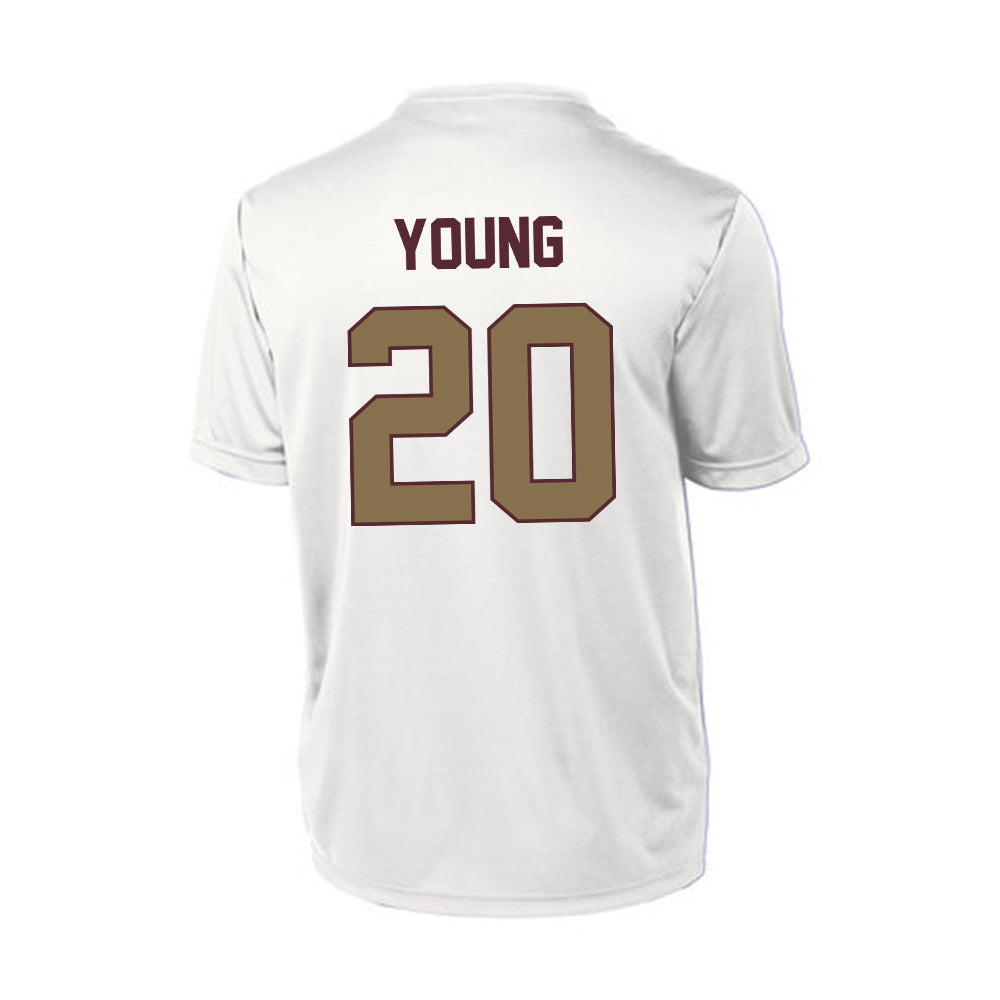 Texas State - NCAA Softball : Peyton Young - Activewear T-shirt