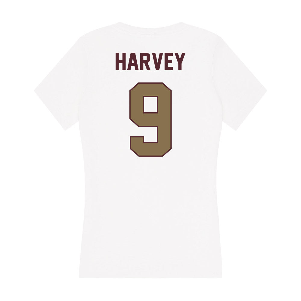 Texas State - NCAA Softball : Sydney Harvey - Women's V-Neck T-Shirt-1