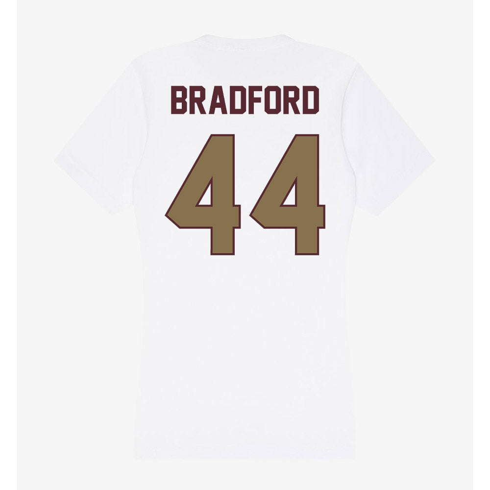 Texas State - NCAA Football : Phillip Bradford - Women's V-Neck T-Shirt-1