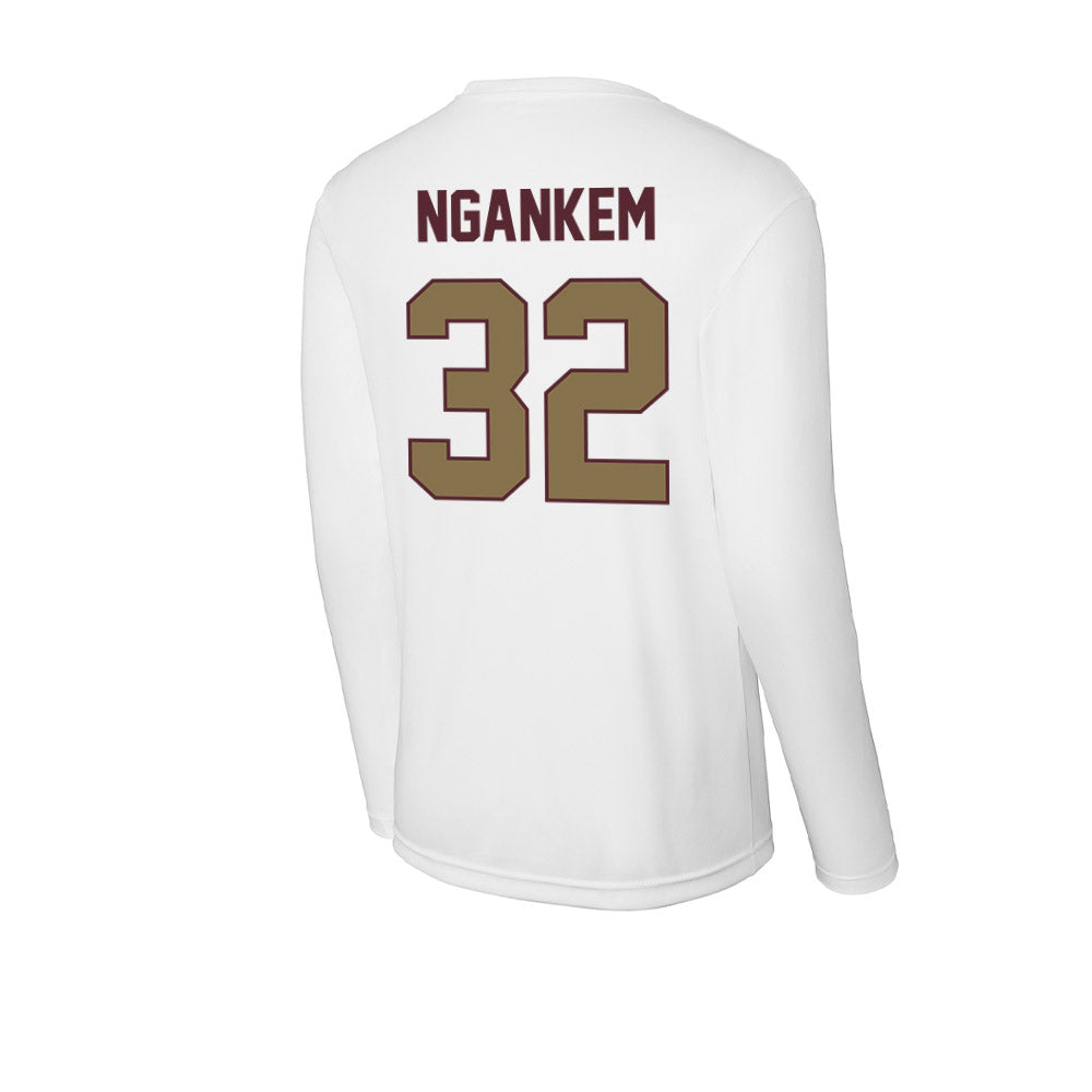 Texas State - NCAA Women's Soccer : Jenny Ngankem - Activewear Long Sleeve T-Shirt-1