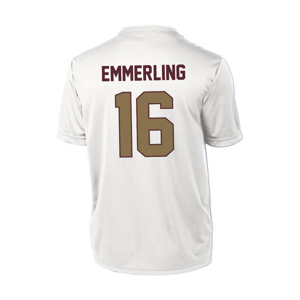 Texas State - NCAA Women's Volleyball : caelyn emmerling - Activewear T-shirt