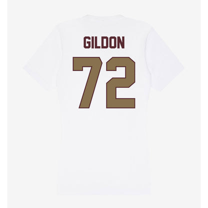 Texas State - NCAA Football : Kirk Gildon - Women's V-Neck T-Shirt-1