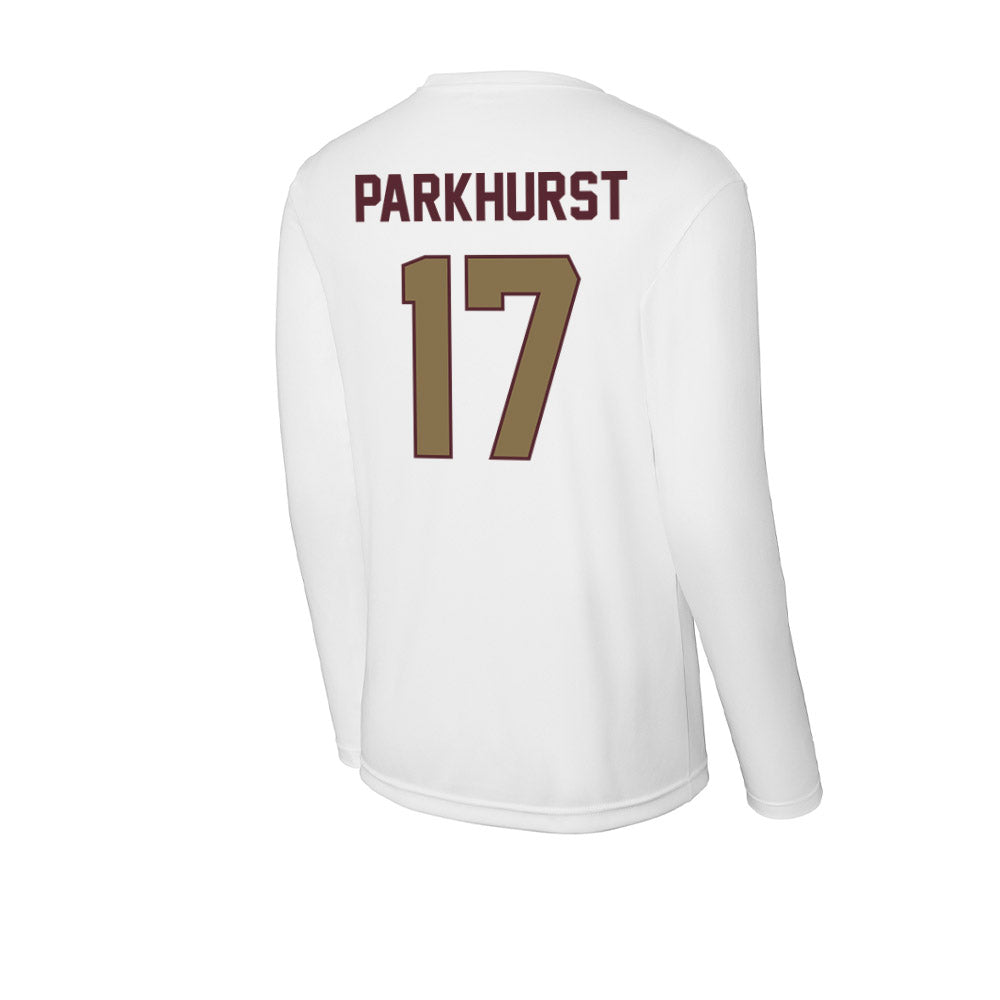 Texas State - NCAA Football : Gavin Parkhurst - Activewear Long Sleeve T-Shirt-1