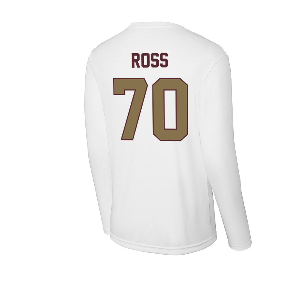 Texas State - NCAA Football : Ameer Ross - Activewear Long Sleeve T-Shirt-1