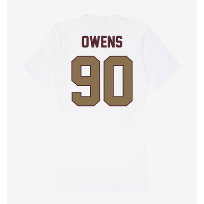 Texas State - NCAA Football : Chancellor Owens - Women's V-Neck T-Shirt-1