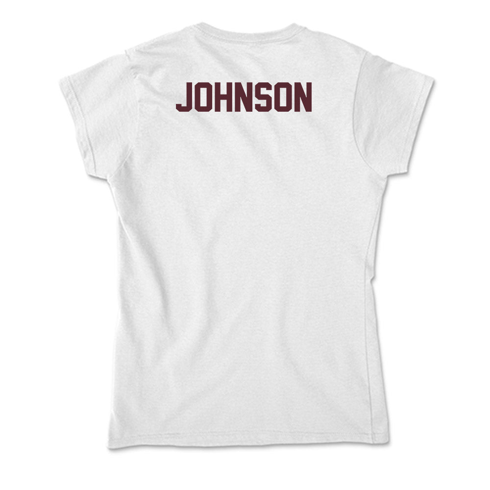 Texas State - NCAA Cheerleading : Star Johnson - Soft Style Women’s T-Shirt-1