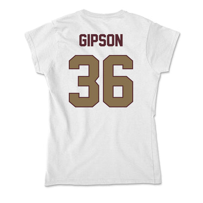 Texas State - NCAA Football : Greg Gipson - Soft Style Women’s T-Shirt-1
