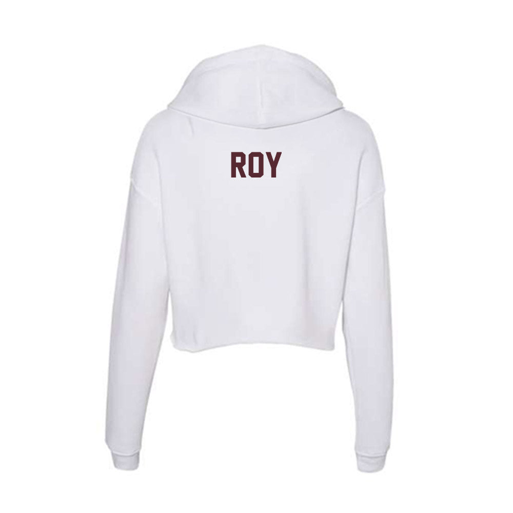 Texas State - NCAA Cheerleading : Morgan Roy - Women's Crop Fleece Hoodie-1