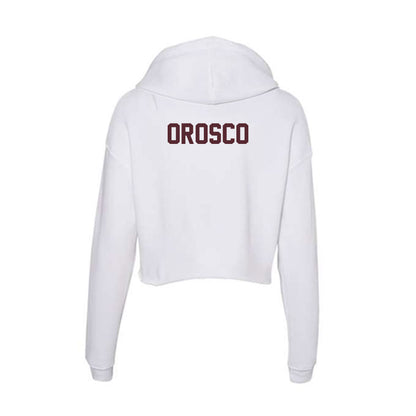 Texas State - NCAA Cheerleading : Sierra Orosco - Women's Crop Fleece Hoodie-1