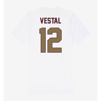 Texas State - NCAA Softball : Harley Vestal - Women's V-Neck T-Shirt-1