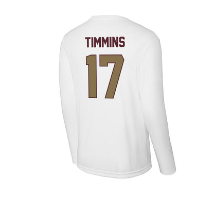 Texas State - NCAA Baseball : Braylen Timmins - Activewear Long Sleeve T-Shirt-1