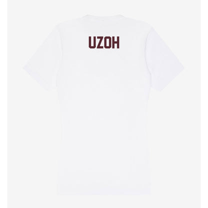 Texas State - NCAA Women's Track & Field : Chinenye Uzoh - Women's V-Neck T-Shirt-1