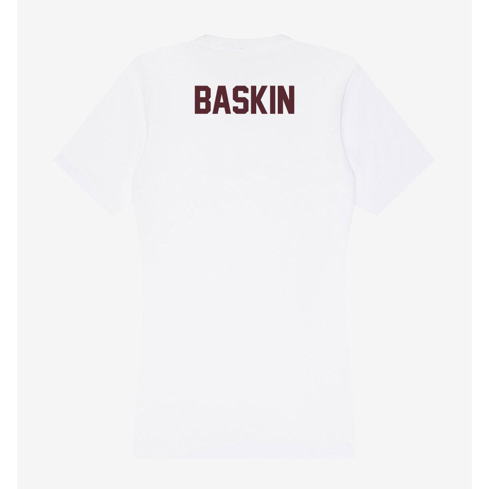 Texas State - NCAA Women's Track & Field : Bostyn Baskin - Women's V-Neck T-Shirt-1