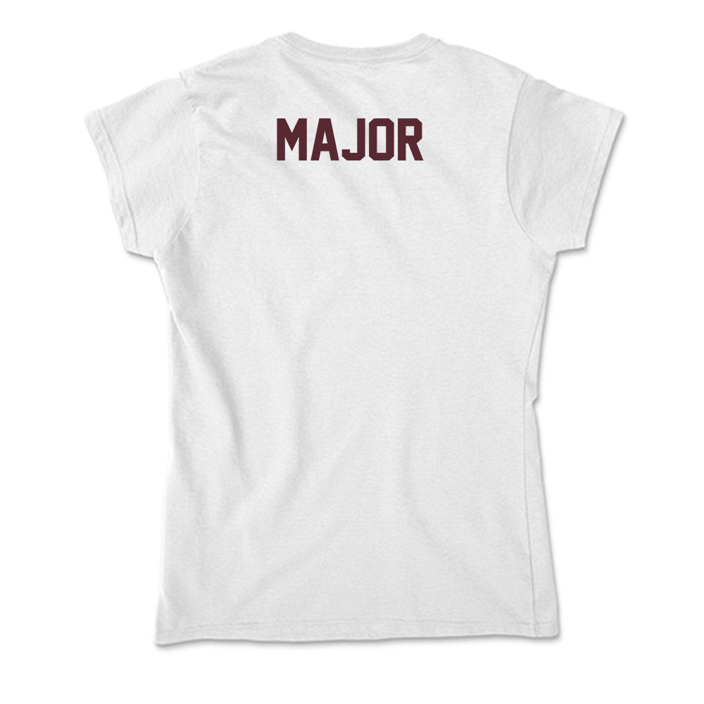 Texas State - NCAA Men's Track & Field : Tanner Major - Soft Style Women’s T-Shirt-1
