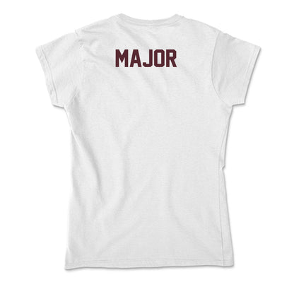 Texas State - NCAA Men's Track & Field : Tanner Major - Soft Style Women’s T-Shirt-1
