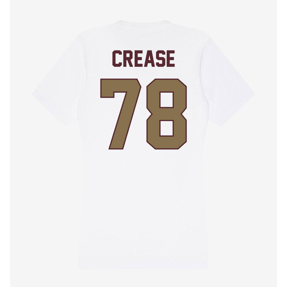 Texas State - NCAA Football : Anfernee Crease - Women's V-Neck T-Shirt-1