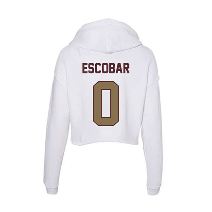 Texas State - NCAA Women's Soccer : Brooklyn Escobar - Women's Crop Fleece Hoodie-1