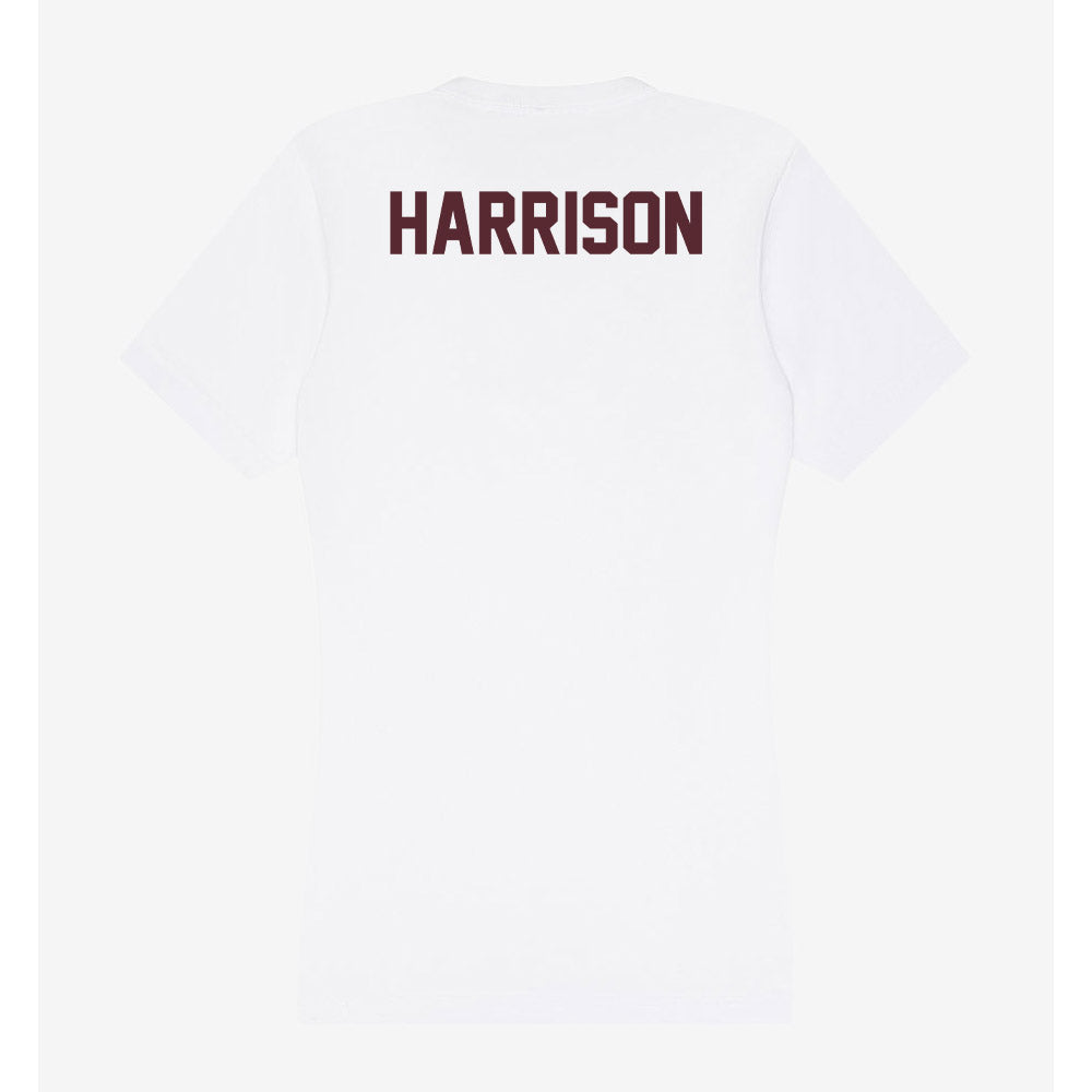 Texas State - NCAA Men's Track & Field : Ryder Harrison - Women's V-Neck T-Shirt-1