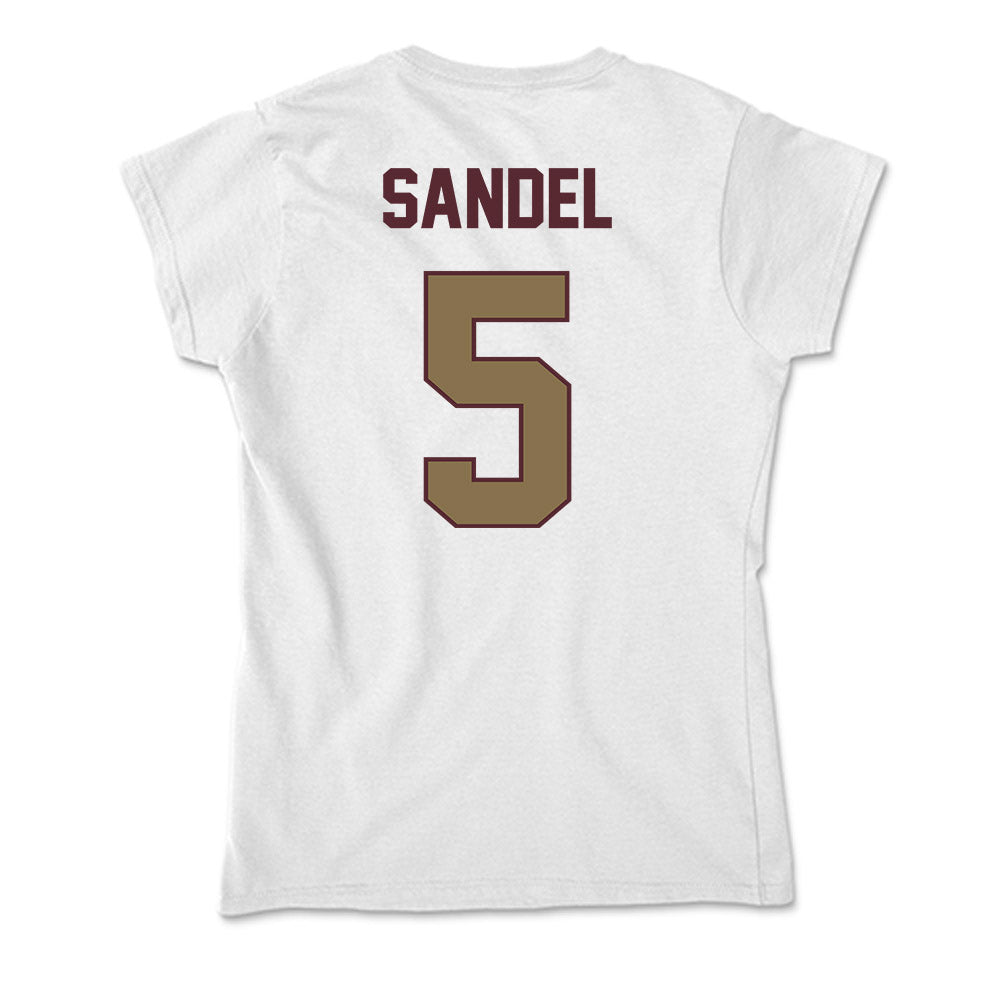 Texas State - NCAA Softball : Sophie Sandel - Soft Style Women’s T-Shirt-1