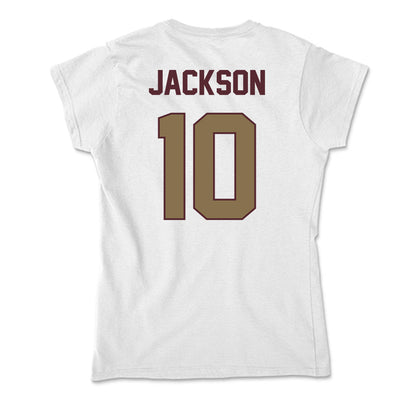 Texas State - NCAA Football : Davian Jackson - Soft Style Women’s T-Shirt-1