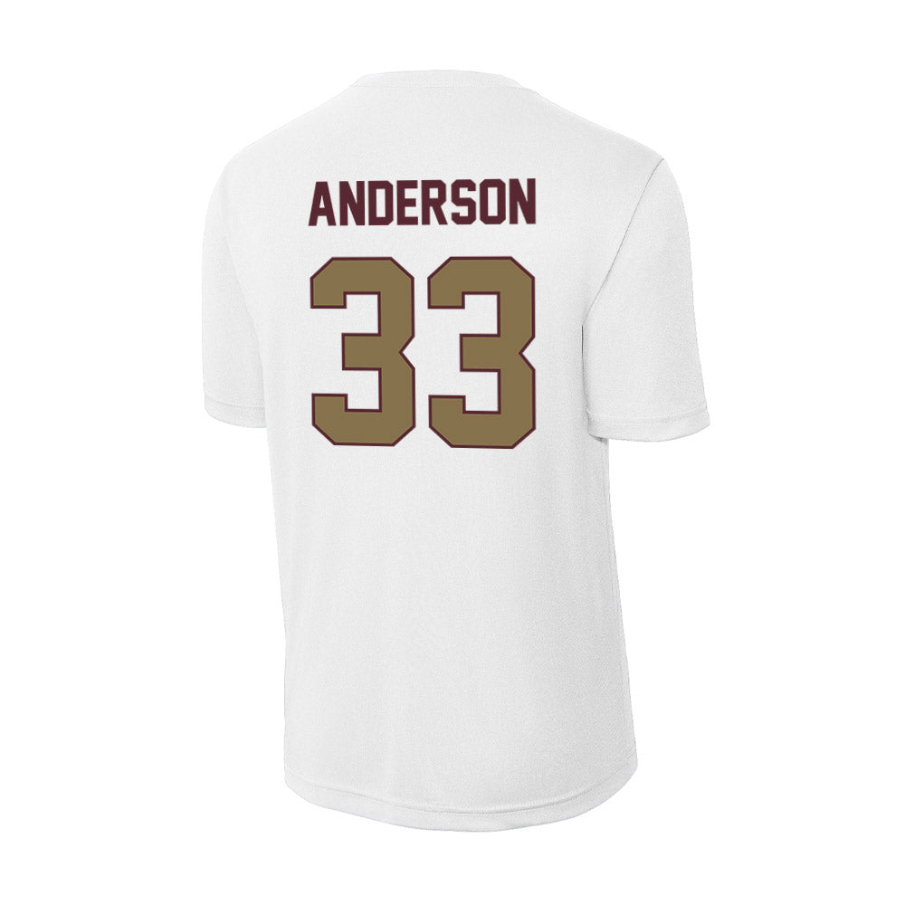Texas State - NCAA Women's Basketball : Kyra Anderson - Activewear T-Shirt-1