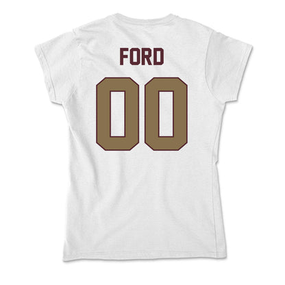 Texas State - NCAA Football : Noah Ford - Soft Style Women’s T-Shirt-1