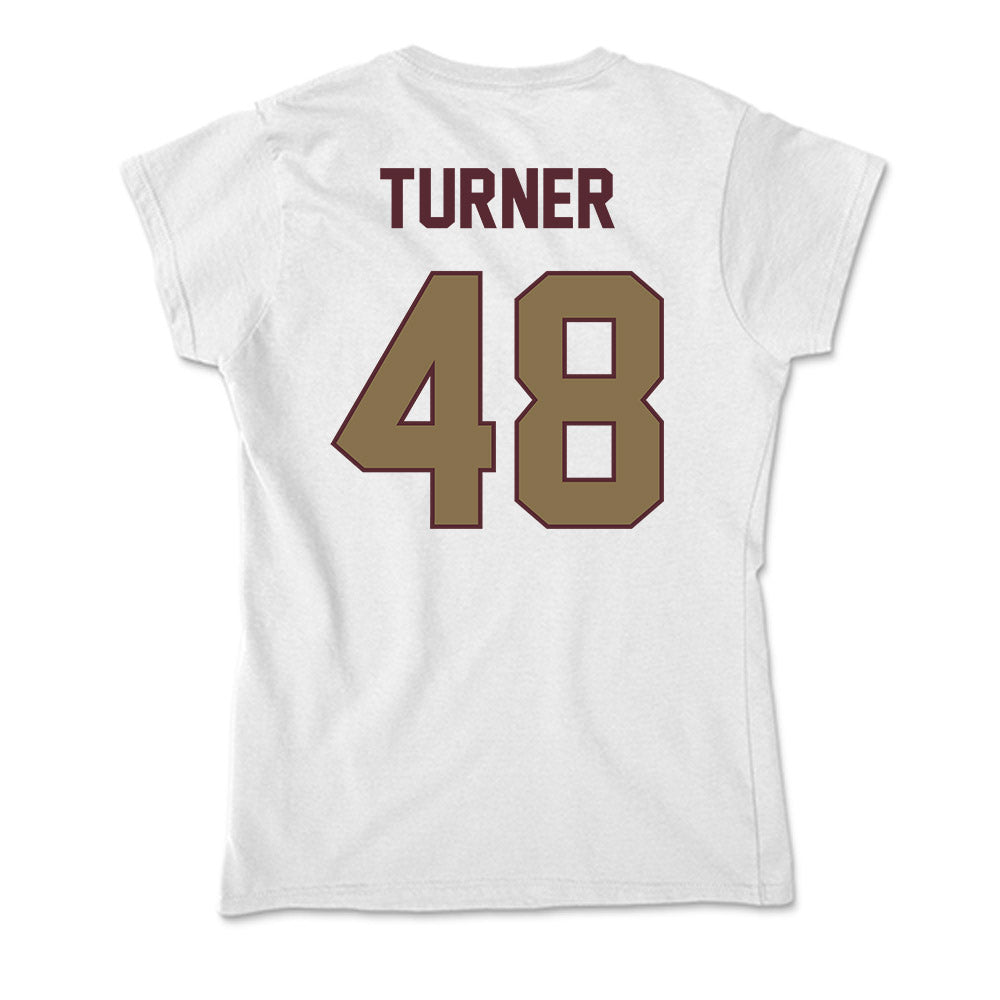 Texas State - NCAA Football : Austin Turner - Soft Style Women’s T-Shirt-1
