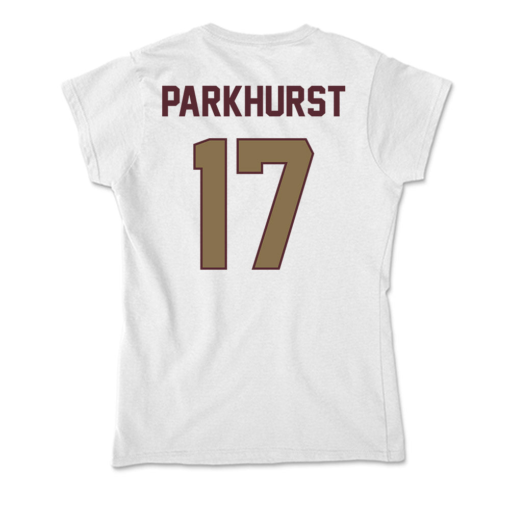 Texas State - NCAA Football : Gavin Parkhurst - Soft Style Women’s T-Shirt-1
