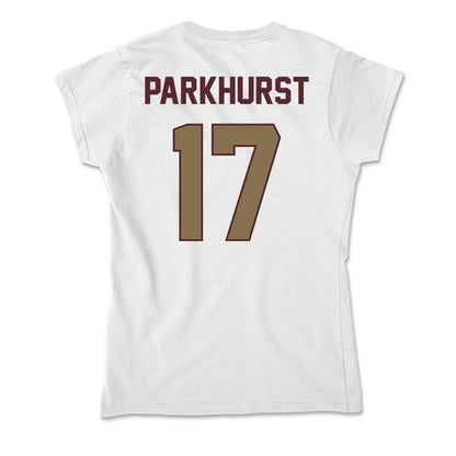 Texas State - NCAA Football : Gavin Parkhurst - Soft Style Women’s T-Shirt-1