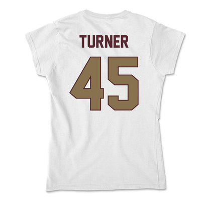 Texas State - NCAA Football : Austin Turner - Soft Style Women’s T-Shirt-1