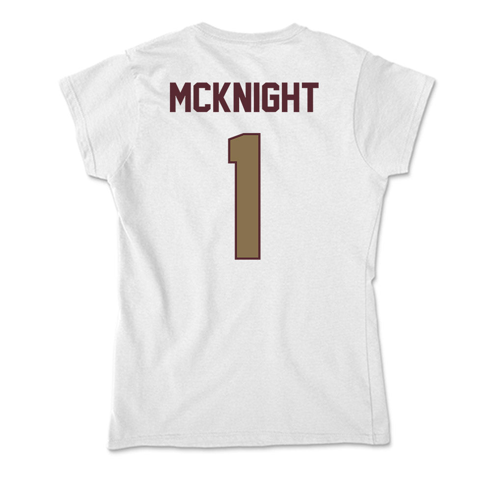 Texas State - NCAA Baseball : Jaxon McKnight - Soft Style Women’s T-Shirt-1