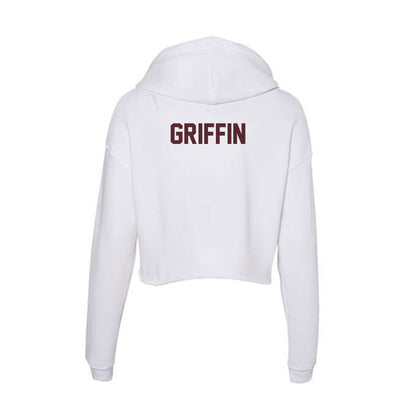 Texas State - NCAA Cheerleading : Raiven Griffin - Women's Crop Fleece Hoodie-1