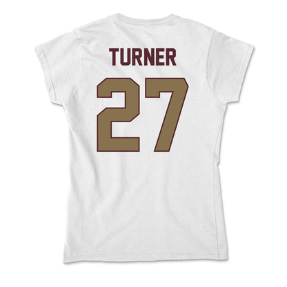 Texas State - NCAA Baseball : Trevyn Turner - Soft Style Women’s T-Shirt-1