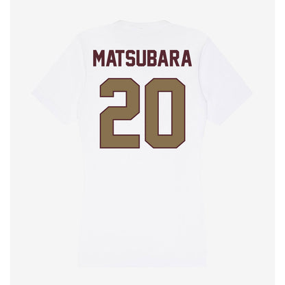 Texas State - NCAA Women's Soccer : Luna Matsubara - Women's V-Neck T-Shirt-1