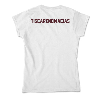 Texas State - NCAA Women's Track & Field : Alexia Tiscareno-Macias - Soft Style Women’s T-Shirt-1