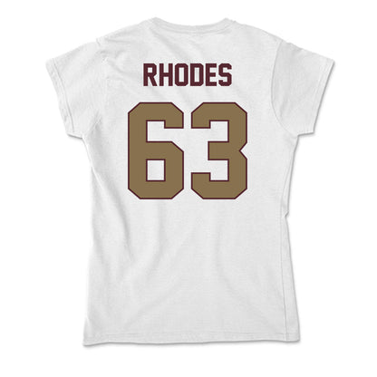 Texas State - NCAA Football : Aidin Rhodes - Soft Style Women’s T-Shirt-1