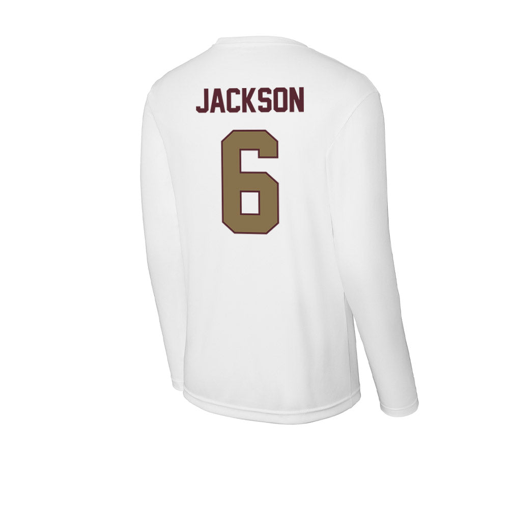 Texas State - NCAA Football : Dylan Jackson - Activewear Long Sleeve T-Shirt-1