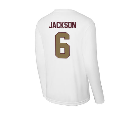 Texas State - NCAA Football : Dylan Jackson - Activewear Long Sleeve T-Shirt-1