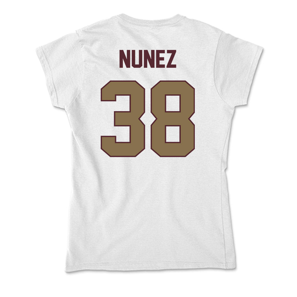 Texas State - NCAA Football : David Nunez - Soft Style Women’s T-Shirt-1
